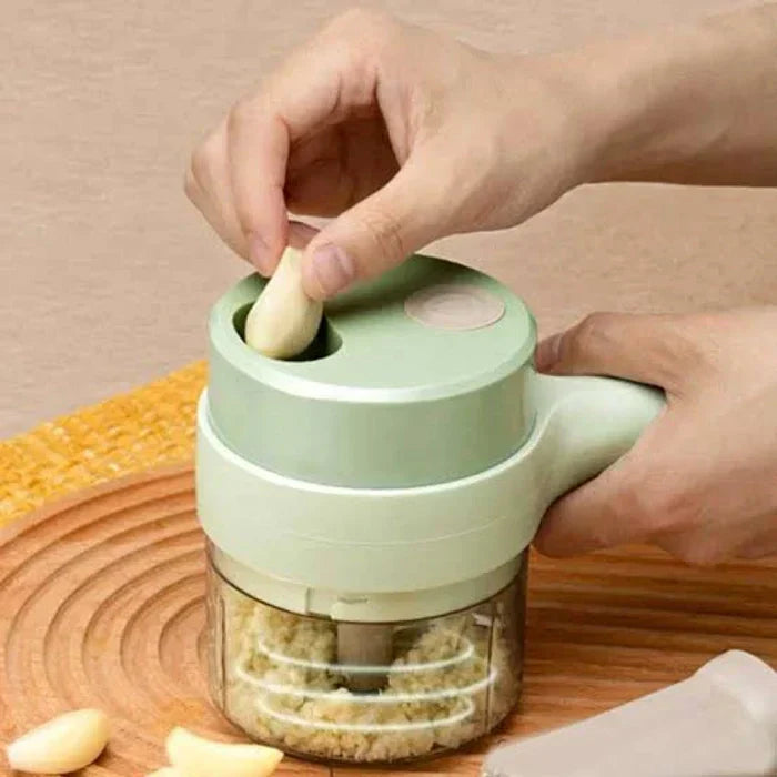 3 in 1 Handheld Electric Vegetable Cutter Set