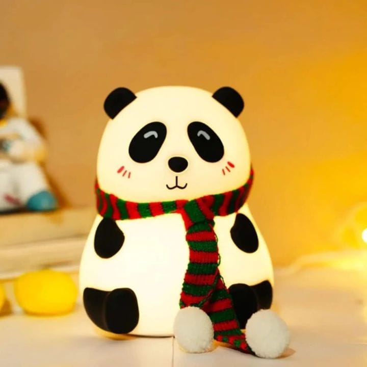 Cute Mini Panda LED Night Light – Rechargeable 🐼