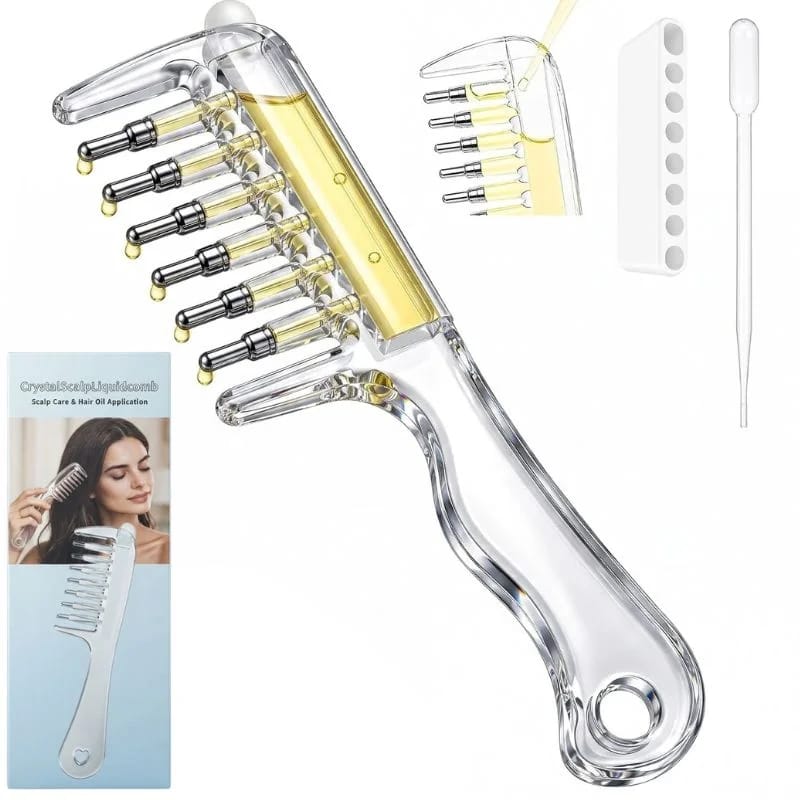 Scalp & Hair Oil Applicator Comb