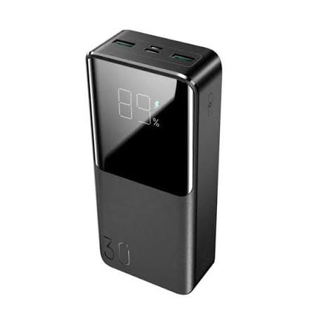 Joyroom JR-Qp193 22.5W 30,000mAh 2 Inputs 3 Output Power Bank LED Display PD 3.0 QC 3.0