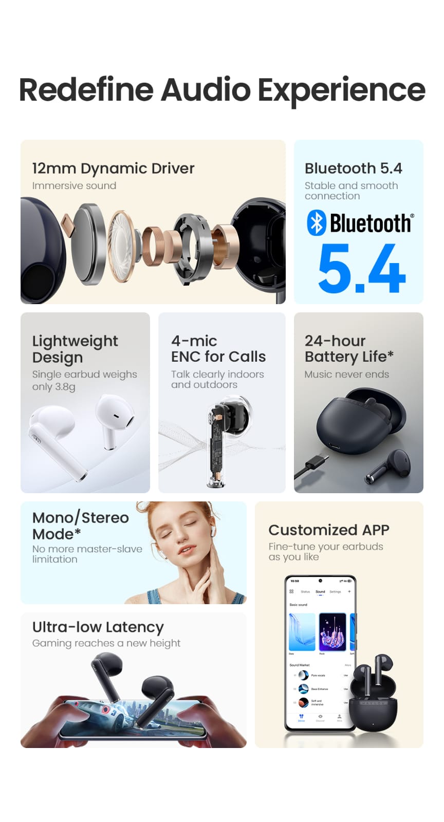 Haylou X1 Plus (T013) Wireless Earbuds – Black