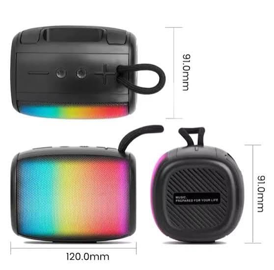 KISONLI S18 RGB COLORFUL HIGH QUALITY PORTABLE BLUETOOTH SPEAKER