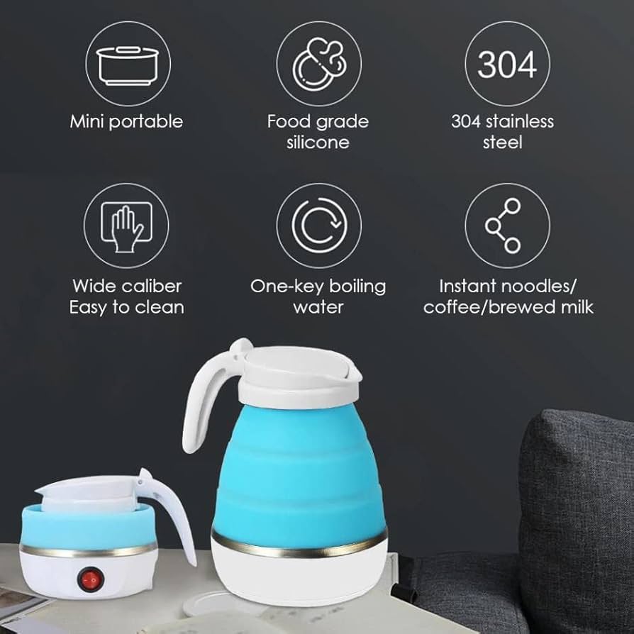Folding electric kettle