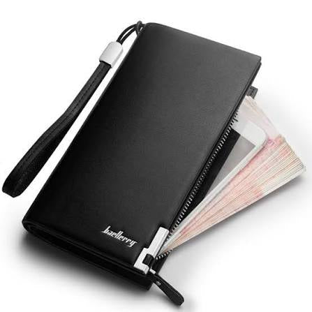 Leather Baellerry premium long wallet (100% original)