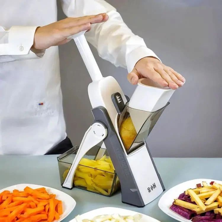 Mandoline Slicer 5 In 1 Manual Vegetable Slicer Foldable Grater Slicer