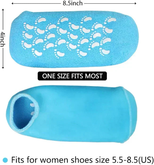 Inner silicon Moisturizing Socks