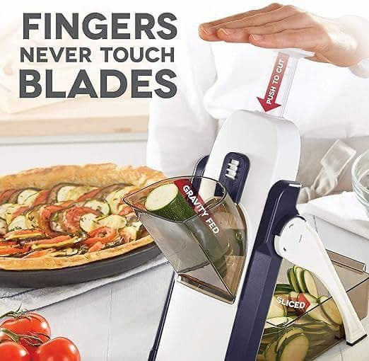 Mandoline Slicer 5 In 1 Manual Vegetable Slicer Foldable Grater Slicer
