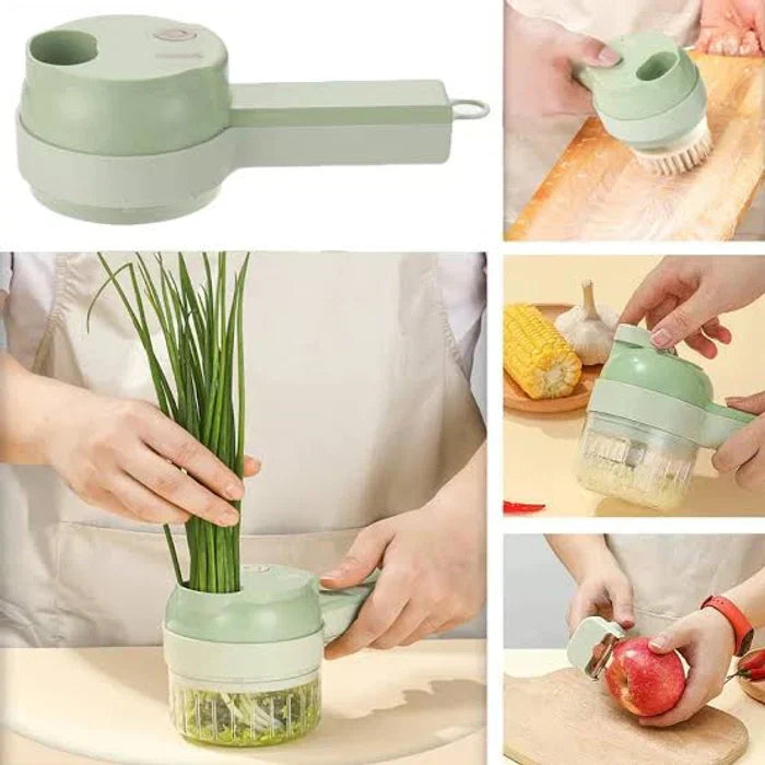 3 in 1 Handheld Electric Vegetable Cutter Set
