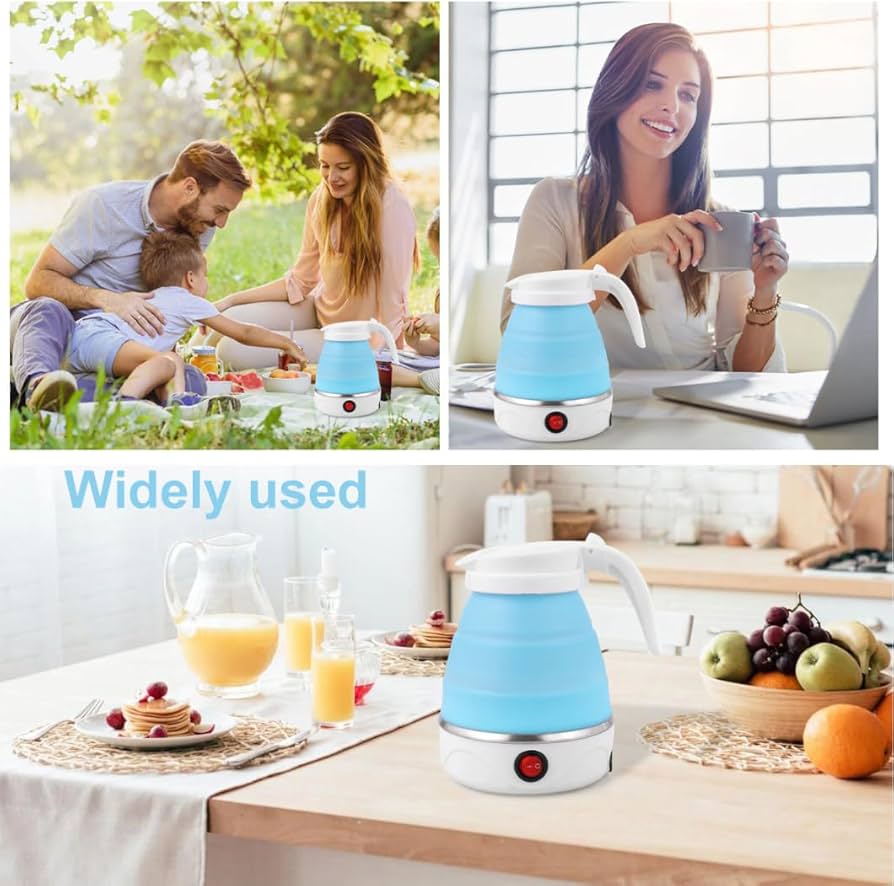 Folding electric kettle