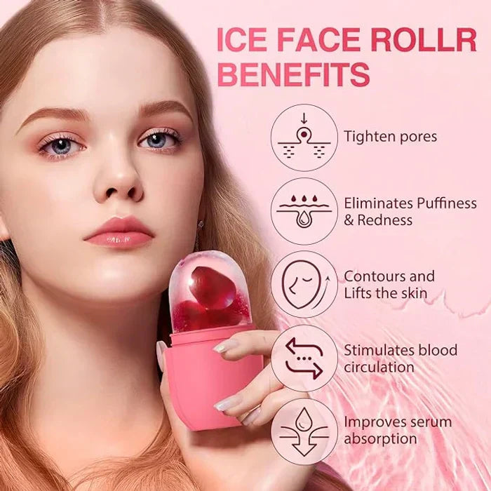 Silicone Ice Face Roller