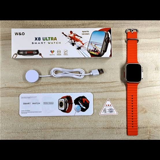 X8 Ultra Smart Watch Series 8 – Style Meets Smart  DISPLAY & WIRELESS CHARGING 49MM