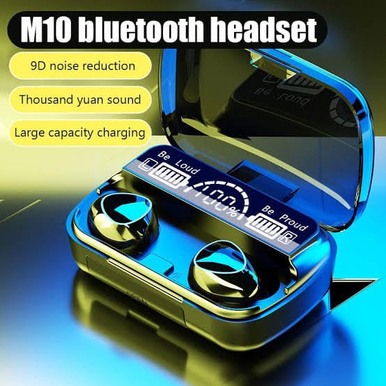 M10 TWS Wireless Earbuds with Charging Case